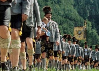 Authentic lederhosen